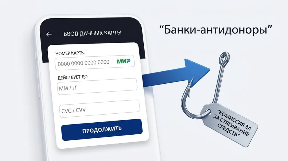 Банки-«антидоноры»