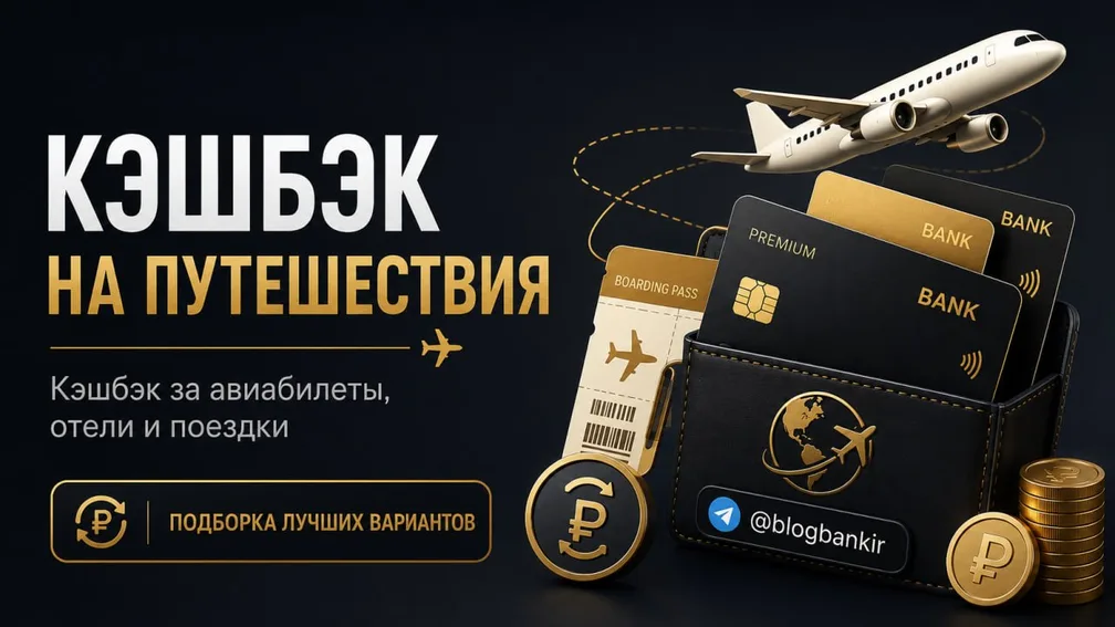 Карты с кэшбэком за авиабилеты и путешествия (16.05.26)