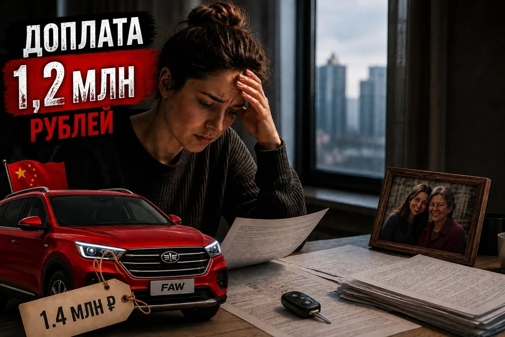 Девушка переоформила авто стоимостью 1.4 млн рублей и нарвалась на доплату в 1.2 млн рублей 🤦♂