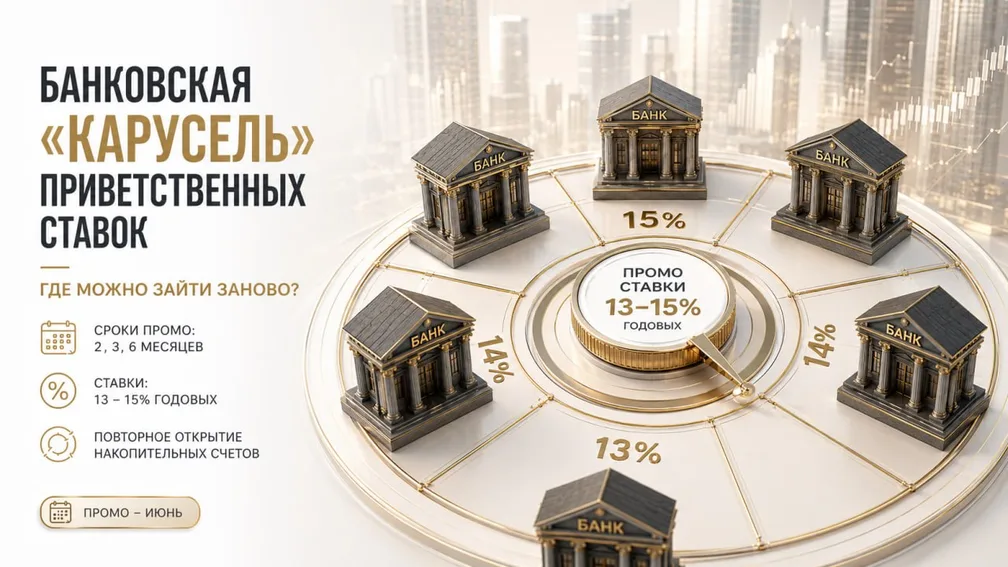 Банковская «карусель» приветственных ставок (28.05.26)