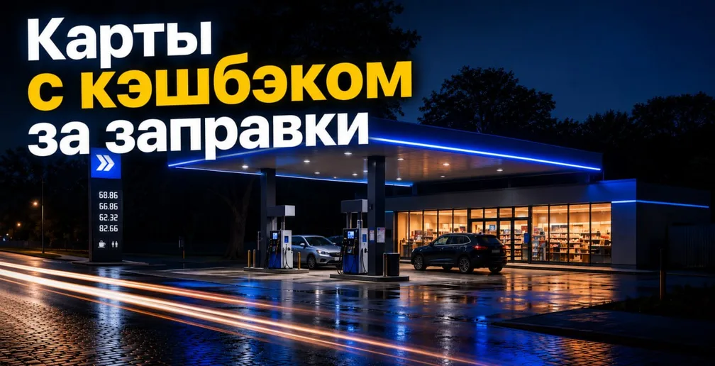 Кэшбэк на АЗС: лучшие карты