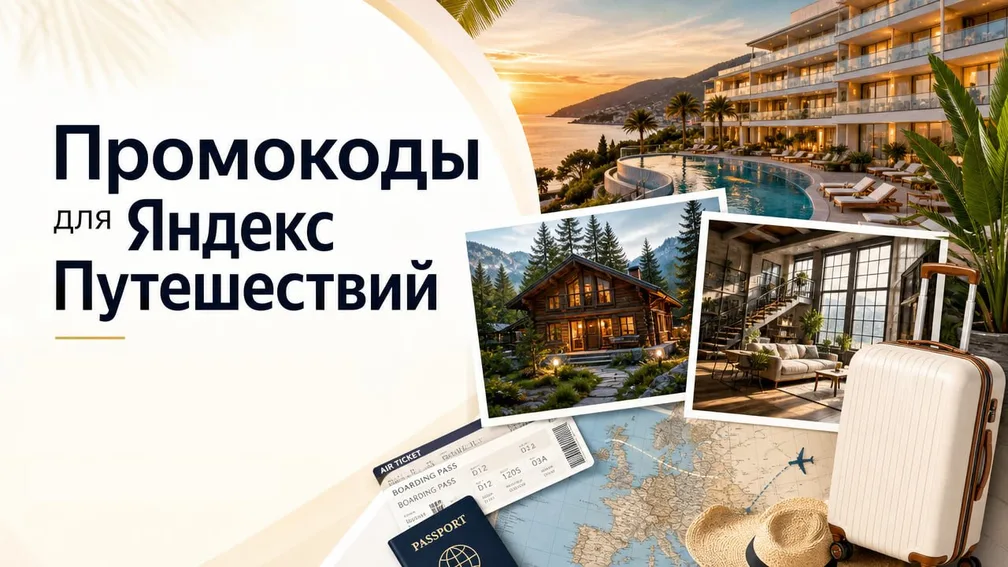 10% скидки на проживание через Яндекс Путешествия