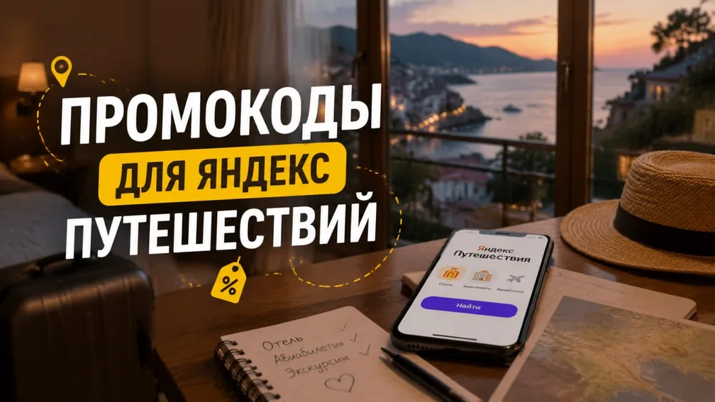 10% скидки на проживание через Яндекс Путешествия