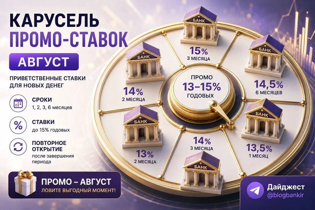 Банковская «карусель» приветственных ставок (29.07.26)