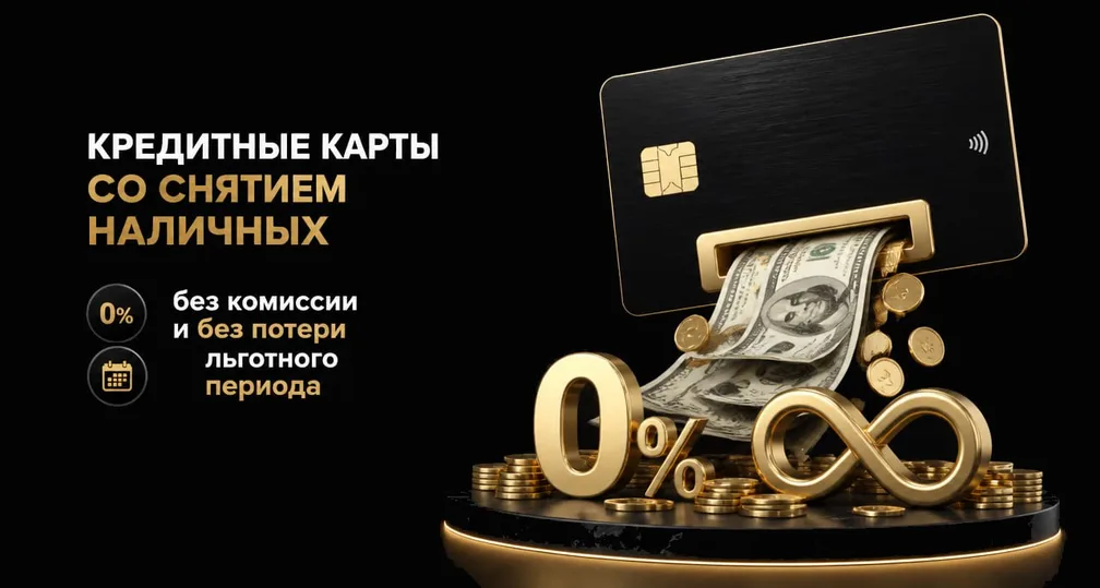 Кредитки с бесплатной обналичкой (11.08.26)