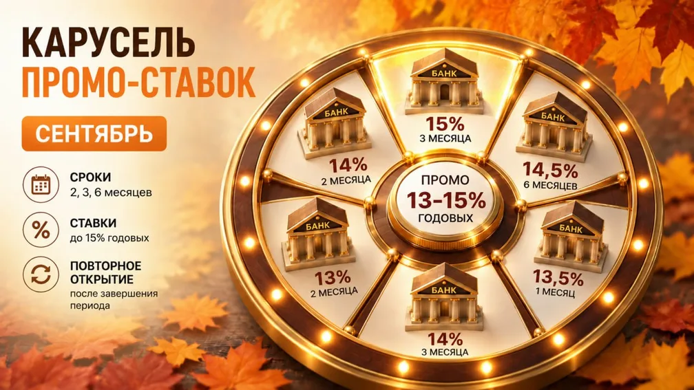 Банковская «карусель» приветственных ставок (30.09.26)